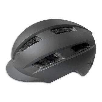 Lynx City Move Fietshelm E-Bike Met Led Achterlicht Maat 58-61 Cm (L/Xl) matzwart matzwart
