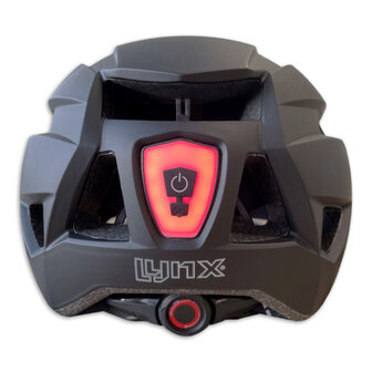 Lynx City Move Fietshelm E-Bike Met Led Achterlicht Maat 58-61 Cm (L/Xl) matzwart matzwart