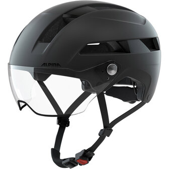 Alpina Soho Visor Fietshelm 55-59 Cm matzwart matzwart