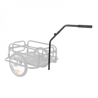 M-Wave Trekstang Fietskar Staal Zwart 120 Cm 3-Delig