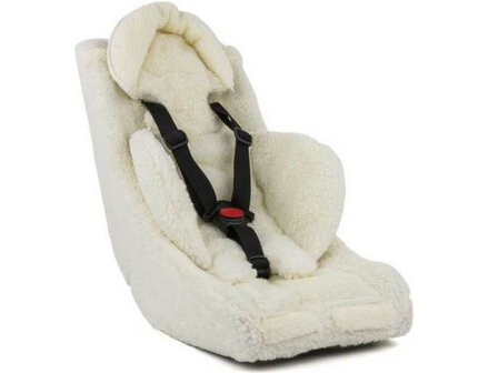 Melia Plus Comfort Babyschaal Bakfiets/Fietskar Schaap Wit