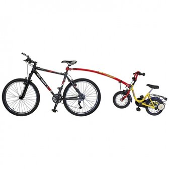 Trail-Gator Tandemstang 25,4 - 31,8 Mm Staal Rood