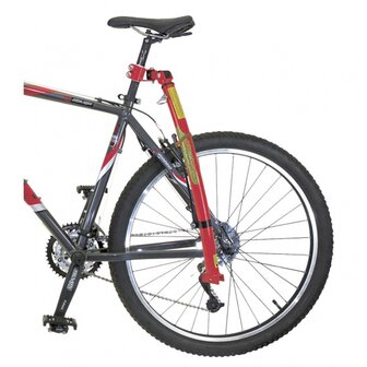 Trail-Gator Tandemstang 25,4 - 31,8 Mm Staal Rood