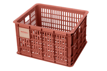 Basil Fietskrat Gerecycled M 29,5 Liter - 21137 rood rood