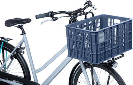 Basil Fietskrat Gerecycled L 40 Liter - 21159 blauw blauw