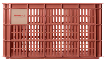 Basil Fietskrat Gerecycled L 40 Liter - 21161 rood rood