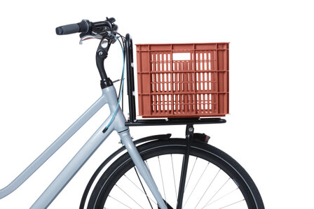 Basil Fietskrat Gerecycled L 40 Liter - 21161 rood rood