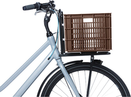 Basil Fietskrat Gerecycled L 40 Liter - 21163 bruin bruin