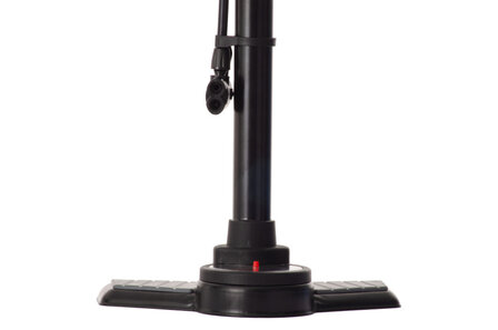 Amigo Luxe Fietspomp Met Drukmeter 11 Bar 73 Cm zwart zwart