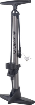 Amigo Fietspomp Met Drukmeter 11 Bar 61 Cm antraciet antraciet