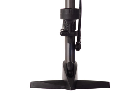 Amigo Fietspomp Met Drukmeter 11 Bar 61 Cm antraciet antraciet