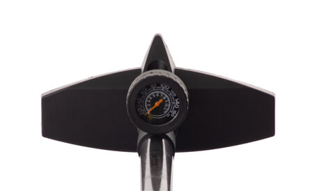 Amigo Fietspomp Met Drukmeter 11 Bar 61 Cm antraciet antraciet