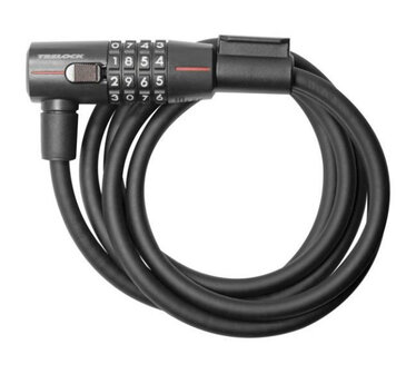 Trelock Sk415 Spiraalkabelslot Code 180/15Mm Zwart