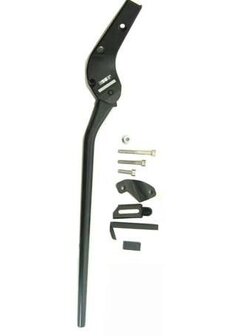 Esge Standaard Achtervork Pletscher Aluminium 28 Inch Zwart