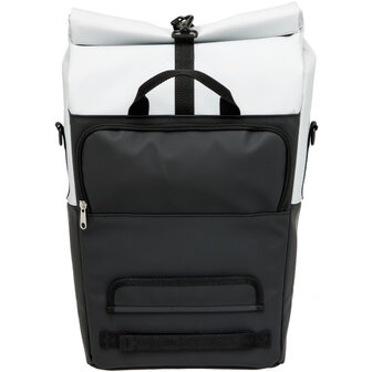 New Looxs Nyborg Enkele Tas 17L Waterdicht Zwart/ lichtgrijs lichtgrijs