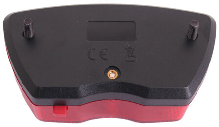 Edge City Dragerachterlicht 3 Led Inclusief Batterijen Rood