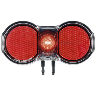 Busch + M&uuml;ller Toplight Flat Plus Achterlicht Led 6 Stuks Rood