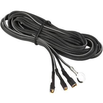 M-Wave Dubbele Dynamo Kabel 2200 Mm Opgerold