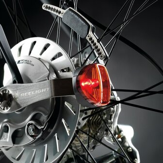 Reelight Verlichtingsset Sl120 Flash Dynamo V-Brake/Rollerbrake