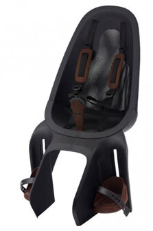 Qibbel Achterzitje Air Junior Mesh Bruin/Zwart zwart/bruin zwart/bruin