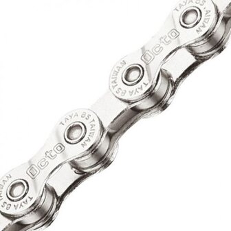 Taya Ketting Octo-Dg E-Bike 1/2 X 3/32 8S 136 Schakels Zilver
