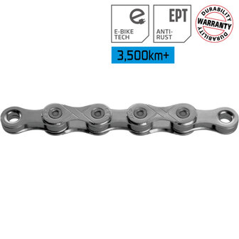 Kmc E1 Fietsketting 1/2&amp;quot;-3/32&amp;quot; 110 Schakels 1V Ept Anti Roest