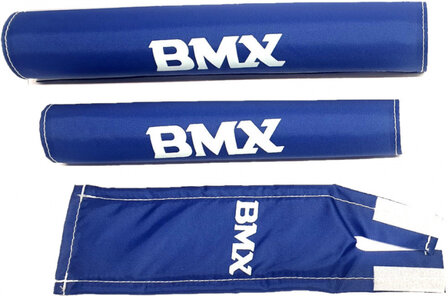 Hzb Pads Bmx Junior Foam 3-Delig blauw blauw