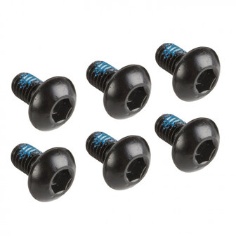 M-Wave Remschijf 160 Mm 6 Gaats Rvs Zilver