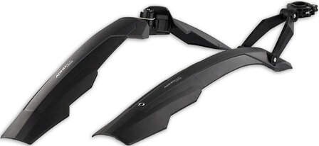 Simpla Spatbordset Adhd Long 27.5-29 Inch  zwart 27.5 inch,29 inch,28 inch zwart 27.5 inch,29 inch,28 inch