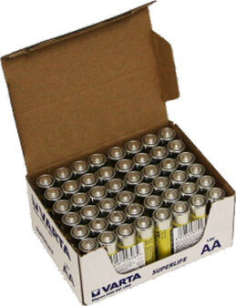 Varta Batterijen Aa Superlife Qa0701A 60 Stuks