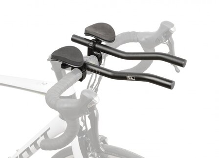 M-Wave Opzetstuur Triatlon Aero 25,4 / 350 / 31,8 Mm Zwart