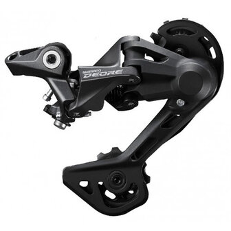 Shimano Achterderailleur Deore Rd-M4120 10/11 Sp Staal/Alu Zwart