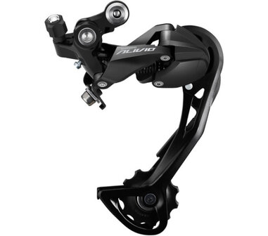 Shimano Alivio Rd-M3100 Achterderailleur 9 Speed Lange Kooi Zwart