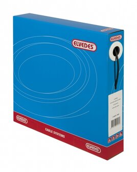 Elvedes Derailleur Buitenkabel 30 Meter X 4,2 Mm Zwart