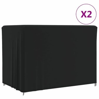Tuinmeubelhoezen 2 st 220x150x150 cm 420D oxford stof
