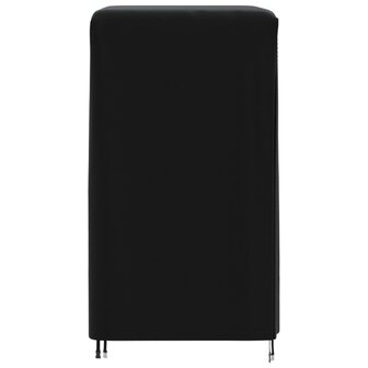 Hoezen voor haardhoutrek 2 st 122x61x106 cm 420D oxford zwart