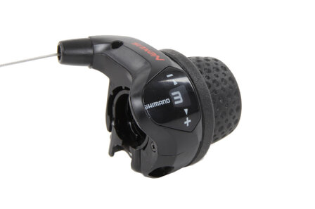 Shimano Nexus Sl-3S41E Draaiversteller 3 Speed Met Kabels Zwart
