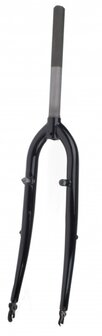 M-Wave Voorvork Vast 28 Inch 1 Inch Staal/Zwart