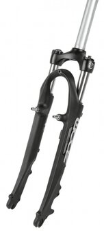 Zoom 141 Verende Voorvork Voor 28 Inch Stuurbuis 1 Inch Zwart
