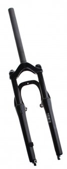 Spinner Voorvork Verend 26 Inch Atb/Mtb 1 1/8 Inch Zwart