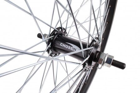 Vwp Voorwiel Freestyle 20 Inch Aluminium 48G Zwart