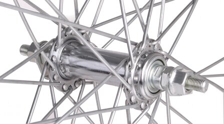 Hi-Point Voorwiel 28 X 1 5/8 X 1 3/8 Aluminium 36G Zwart
