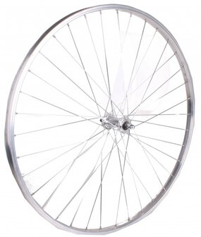 Rodi Voorwiel Hybride 28 Inch Velgrem Aluminium 36G Zilver