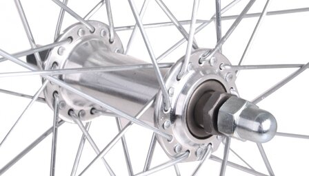 Rodi Voorwiel Hybride 28 Inch Velgrem Aluminium 36G Zilver