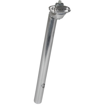 M-Wave Zadelpen Vast 27,2 X 350 Mm Aluminium Matzilver