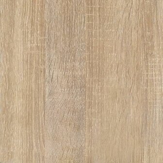 Bureau met bijzetkast bewerkt hout sonoma eikenkleurig