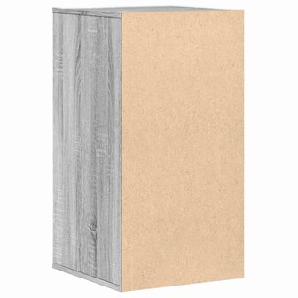Ladekast 40x41x76 cm bewerkt hout grijs sonoma eikenkleurig