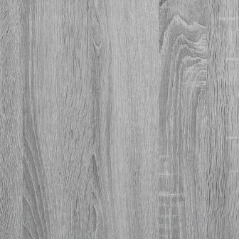 Ladekast 40x41x76 cm bewerkt hout grijs sonoma eikenkleurig