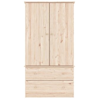 Kledingkast ALTA 90x55x170 cm massief grenenhout