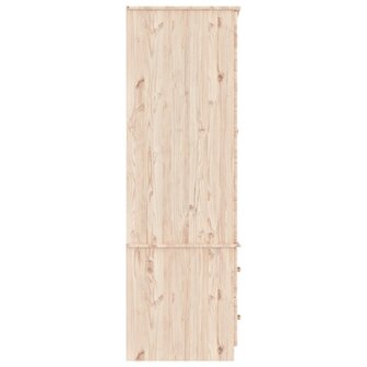 Kledingkast ALTA 90x55x170 cm massief grenenhout